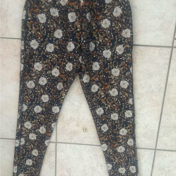 CYNTHIA ROWLEY FLORAL dress suit pants y2k bottoms flower trousers - Picture 1 of 7